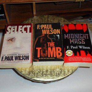 Books - (set/3) -  "The Select",  "The Tomb"  &  "Midnight Mass" - PB